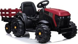  Lean Cars Traktor z Przyczepą na akumulator BDM0925 Czerwony