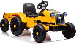 Lean Sport Traktor na Akumulator z Przyczepą CH9959 Żółty