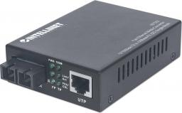 Konwerter światłowodowy Intellinet Network Solutions Media konwerter Fast Ethernet Jednomodowy (507332)