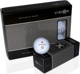  Vision Piłki golfowe Vision PRO-TOUR X * WJB (czerwony)