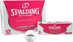 Spalding Piłki golfowe SPALDING FLYING LADY (białe)