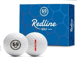  Redline Piłki golfowe REDLINE 69 Tour (białe)