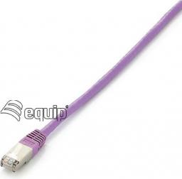  Equip Patchcord Cat6, S/FTP, 10m, fioletowy (605556)