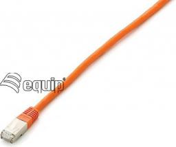  Equip Patchcord Cat6a, S/FTP, 2m, pomarańczowy (605671)