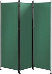  Shumee 3-panelowy parawan pokojowy 160 x 170 cm zielony NARNI