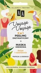  AA Voyage Peeling + maska detox - nawilżenie 2x5ml
