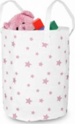 Ricokids Kosz na zabawki Ricokids - biały w gwiazdki