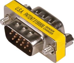 Adapter AV Akyga D-Sub (VGA) - D-Sub (VGA) żółty (AK-AD-19)