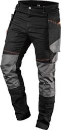  Neo Spodnie robocze HD Slim, odpinane kieszenie, rozmiar XXL