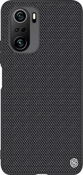  Nillkin Nillkin Textured Case wytrzymałe wzmocnione etui z żelową ramką i nylonem na tyle Xiaomi Redmi K40 Pro+ / K40 Pro / K40 / Poco F3 / Mi 11i czarny