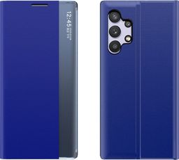  Hurtel Sleep Case pokrowiec etui z klapką typu Smart Cover Samsung Galaxy A32 5G niebieski