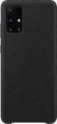  Hurtel Silicone Case elastyczne silikonowe etui pokrowiec Samsung Galaxy S21+ 5G (S21 Plus 5G) czarny
