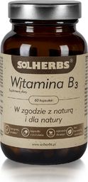 SOLHERBS Witamina B3 niacyna SOLHERBS