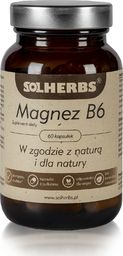  SOLHERBS Magnez z witaminą B6 SOLHERBS