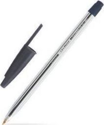  Beifa Długopis BEIFA przeźroczysty czarny 25szt. AA943 Beifa