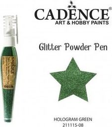  Cadence Długopis z brokatem holograficznym CADENCE 10g - Green Dalprint
