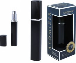  Hanipol Atomizer - pojemnik karbowany na perfumy/płyn antybakteryjny - czarny
