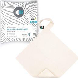 Loffme Wielorazowy ręcznik do demakijażu ANTIBACTERIAL kremowy