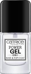 Catrice CATRICE_Power Gel 2in1 Base &amp; Top Coat baza i lakier nawierzchniowy 10,5ml