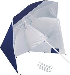  Springos Parasol plażowy 180 cm namiot ciemnoniebieski UNIWERSALNY