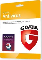  GDATA AntiVirus 2 urządzenia 24 miesiące  (C1001KK24002)