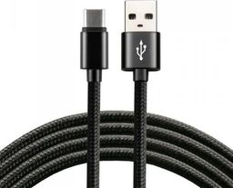 Kabel USB EverActive USB-A - USB-C 2 m Czarny (CBB-2CB)
