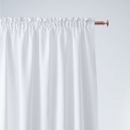 Room99 ZASŁONA AURA - BIAŁA 140x250 Taśma