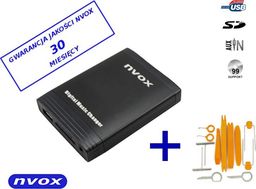 Nvox Zmieniarka cyfrowa emulator MP3 USB SD TOYOTA CITROEN PEUGEOT... (NVOX NV1086M TOY AYGO C1 PEU10