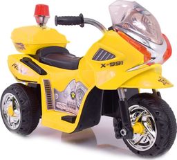  Import SUPER-TOYS MOTOR, MOTOREK POLICYJNY Z KOGUTEM/WXE368