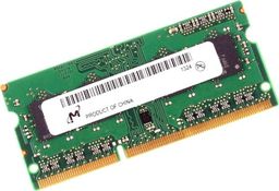 Micron Pamięć RAM MICRON 1GB DDR3 1066MHz PC3-8500S SODIMM Laptop