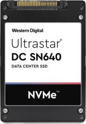 Dysk serwerowy WD Ultrastar DC SN640 7.68TB U.2 PCI-E x4 Gen 3.0 NVMe  (0TS1930)