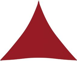 vidaXL Trójkątny żagiel ogrodowy, tkanina Oxford, 3,6x3,6x3,6 m