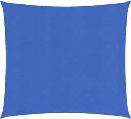  vidaXL Żagiel przeciwsłoneczny, 160 g/m, niebieski, 2,5x2,5 m, HDPE