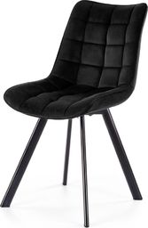  Selsey SELSEY Krzesło tapicerowane Derisa czarne