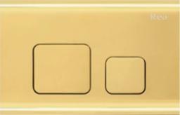 Przycisk spłukujący Rea Przycisk typu F do stelaża podtynkowego WC Light Gold
