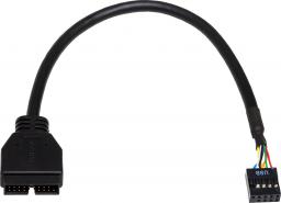  Akyga Adapter USB 2.0 - USB 3.0, czarny (AK-CA-28)