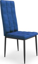 Halmar Krzesło K415 VELVET granatowe