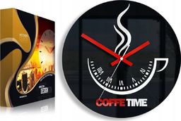 ModernClock Zegar ścienny Coffee Time ver.II Ultra Cichy