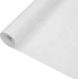 vidaXL Siatka cieniująca, biała, 1,5x10 m, HDPE, 75 g/m