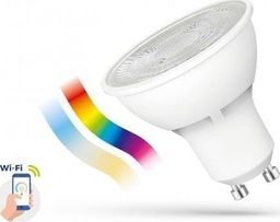  Spectrum Żarówka LED GU10 5W 230V RGBW+CCT+DIM Wi-Fi/BT Spectrum SMART himp