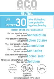 Eco Cosmetics Emulsja ochronna na słońce SPF 30 neutral 2 ml