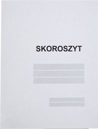 Oficio Skoroszyt zwykły tekturkowy biały 300g 10szt
