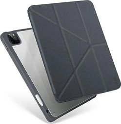 Etui na tablet Uniq UNIQ etui Moven iPad Pro 12,9" (2021) Antimicrobial szary/charcoal grey