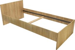 TopEshop ŁÓŻKO RAMA LINO 90CM x 200CM DĄB SONOMA