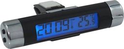 Carmotion Termometr samochodowy wewnętrzny z zegarkiem i podświetleniem