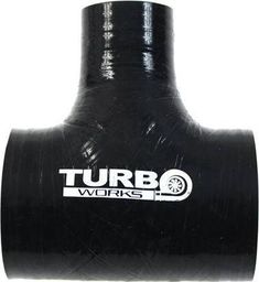  TurboWorks Łącznik T-Piece TurboWorks Black 70-25mm