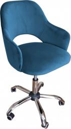 Krzesło biurowe Atos Milano Niebieskie