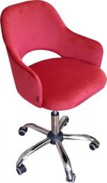 Krzesło biurowe Atos Milano Czerwone