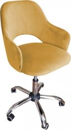 Krzesło biurowe Atos Milano Żółte