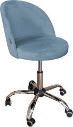 Krzesło biurowe Atos Trix Błękitne